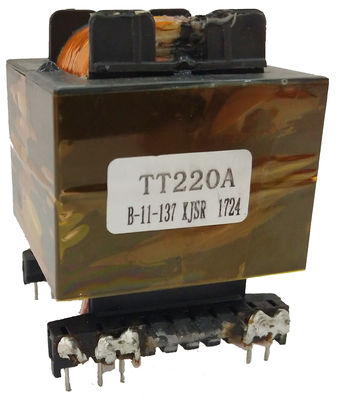 EE55-1 Transformer Frekuensi Tinggi Daya Tinggi Lampu Kuning Transformer Elektronik